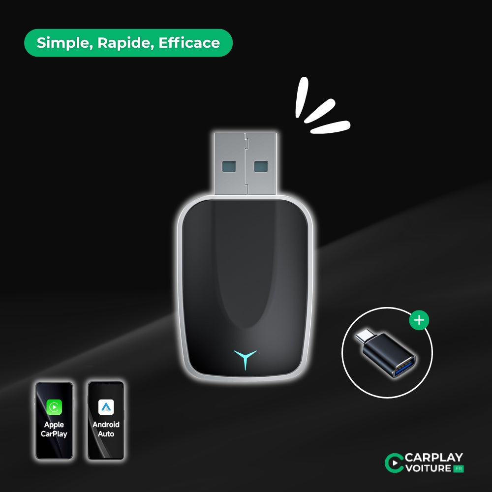 Image d'une clé carplay pour voiture