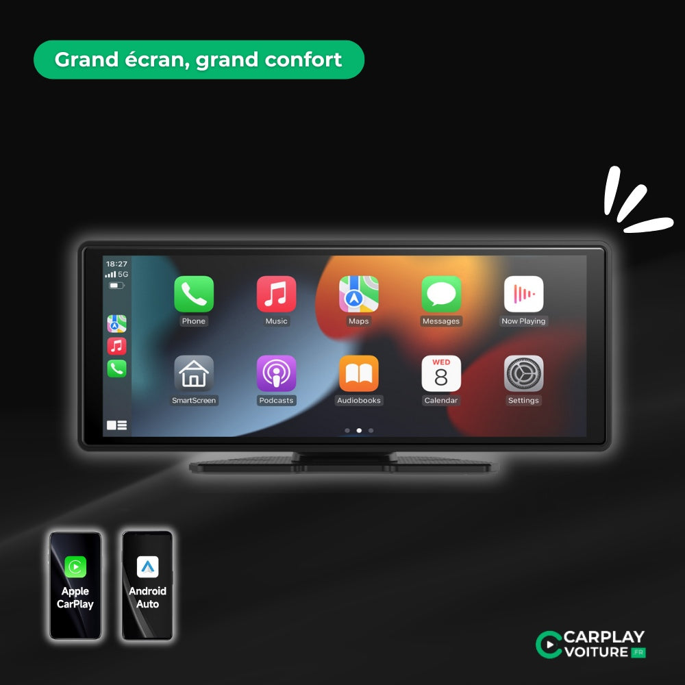 Image d'un écran carplay pour voiture